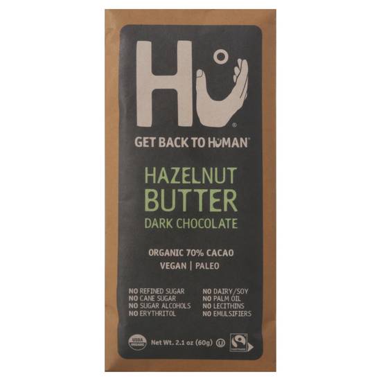 Hu Organic Butter Dark Chocolate Bar (hazelnut)