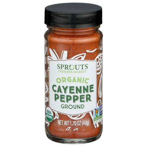 Sprouts Organic Cayenne Pepp Ground Spice
