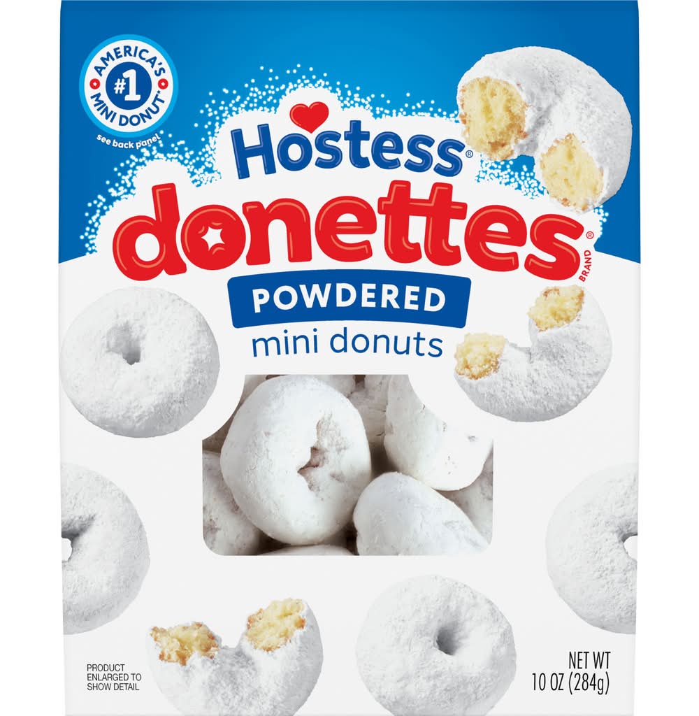 Hostess Donettes Powdered Mini Donuts (10 oz)
