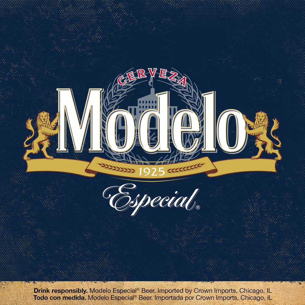 Modelo Especial Lager Mexican Beer (6 pack, 12 fl oz)
