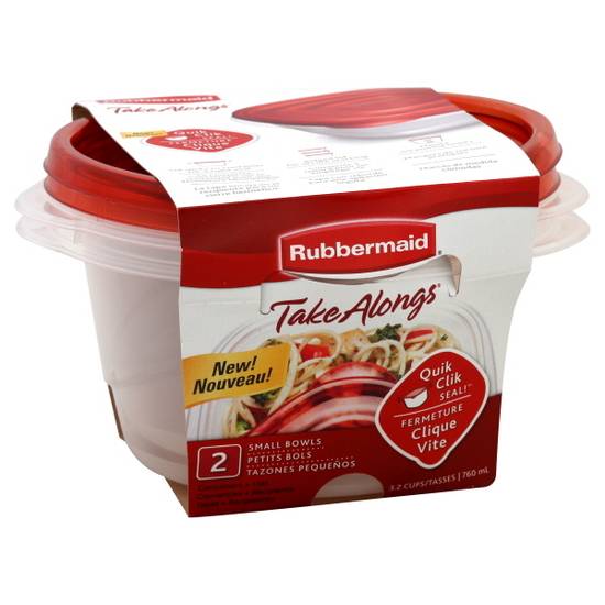 Rubbermaid Containers + Lids