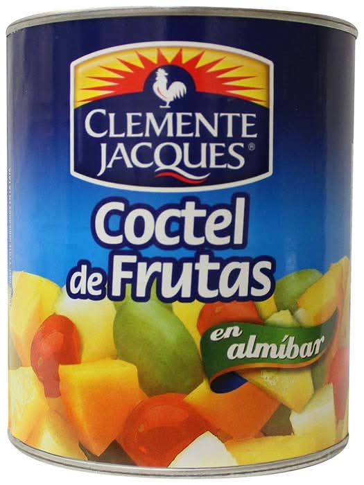 Clemente Jacques · Cóctel de frutas en almíbar (850 g)