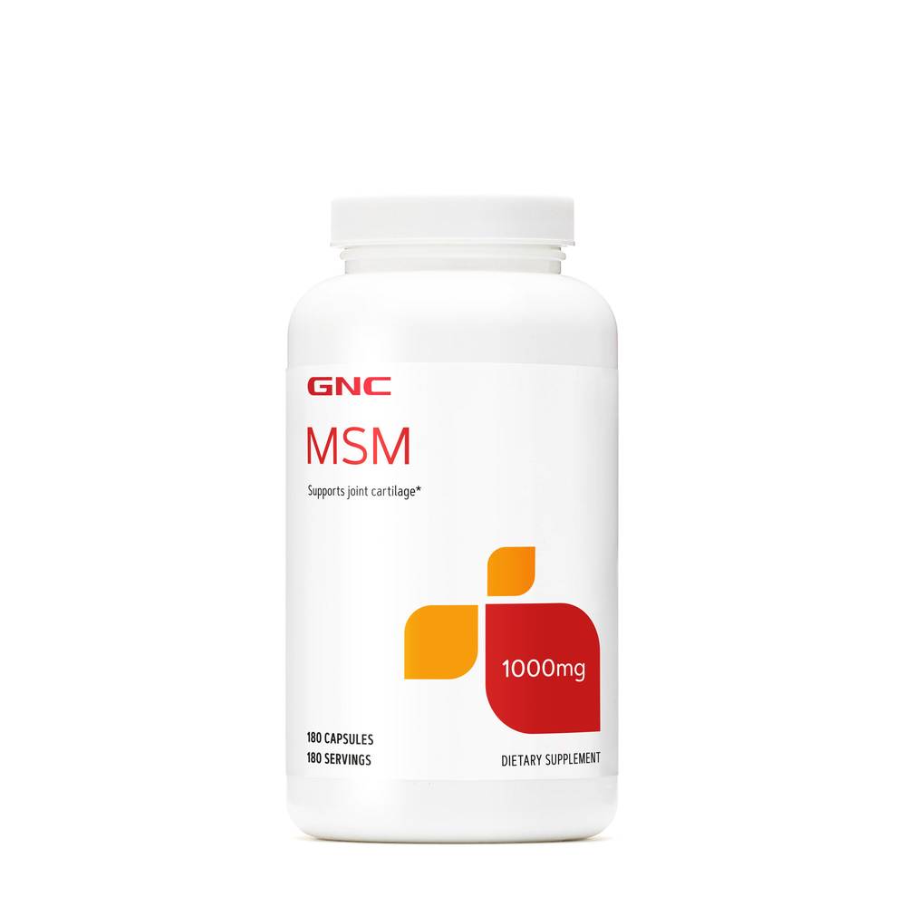 MSM 1000 mg - 180 Capsules (180 Servings) (1 Unit(s))