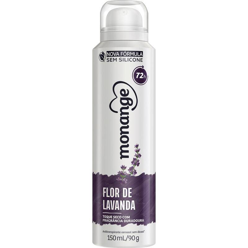 Monange desodorante aerosol flor de lavanda (150ml)