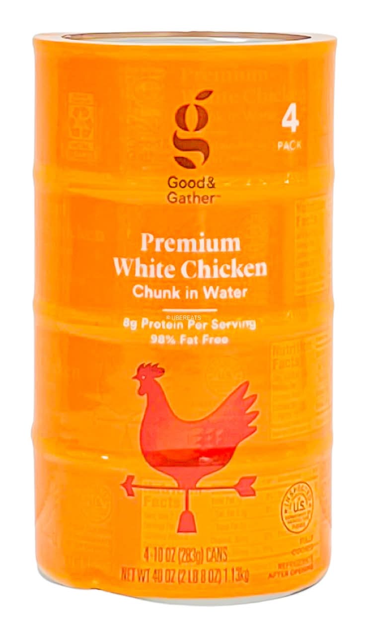 Good & Gather Premium White Chunk Chicken in Water (40 oz)