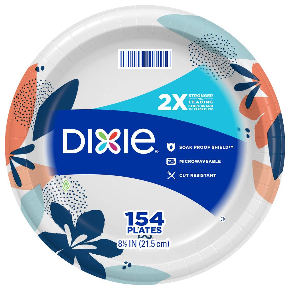 Dixie Everyday Plates 8.5 in