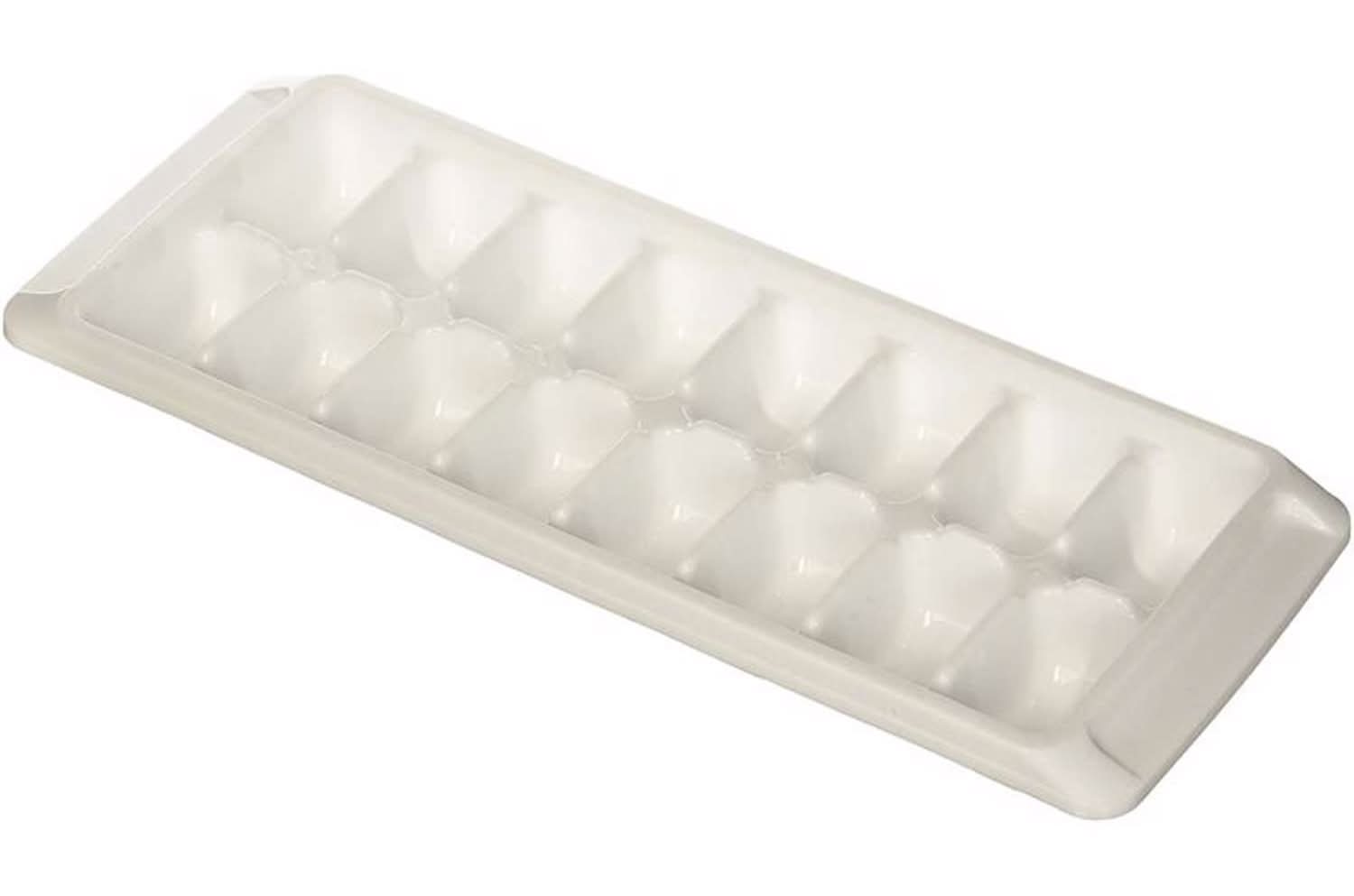 Rubbermaid White Plastic Ice Cube Tray