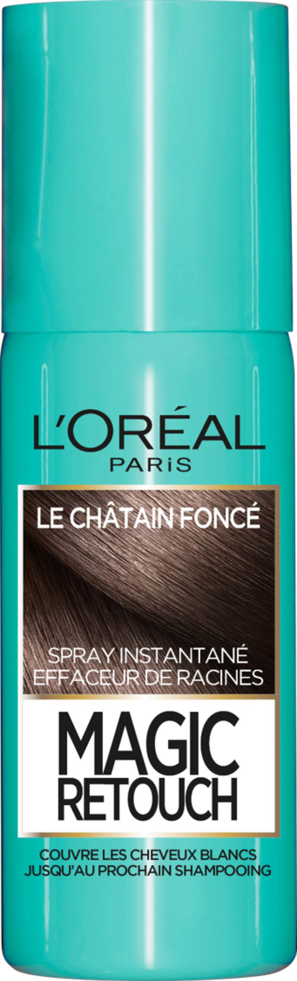 L'oréal - Magic retouch spray instantané effaceur de racines (le châtain foncé)