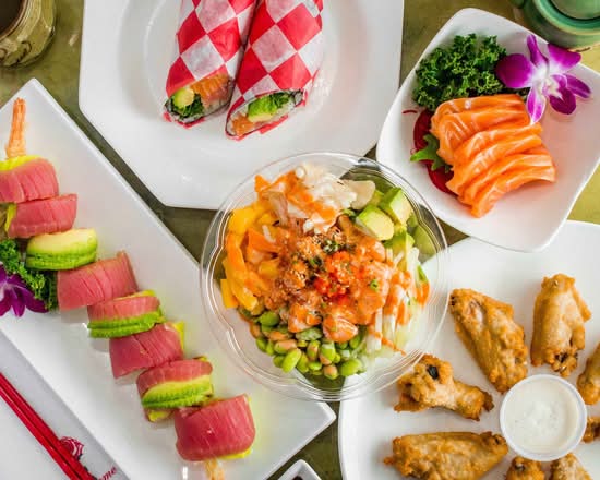 Poke Sushi Burrito Asian Restaurant 