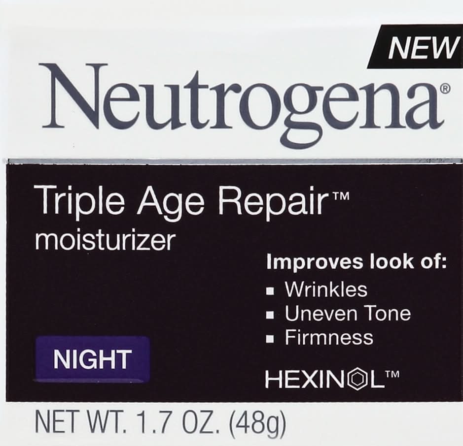 Neutrogena Triple Age Repair Anti-Aging Night Face Moisturizer (1.7 oz)