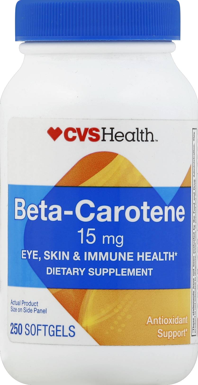 CVS Health Beta-Carotene 15mg Softgels (250 ct)