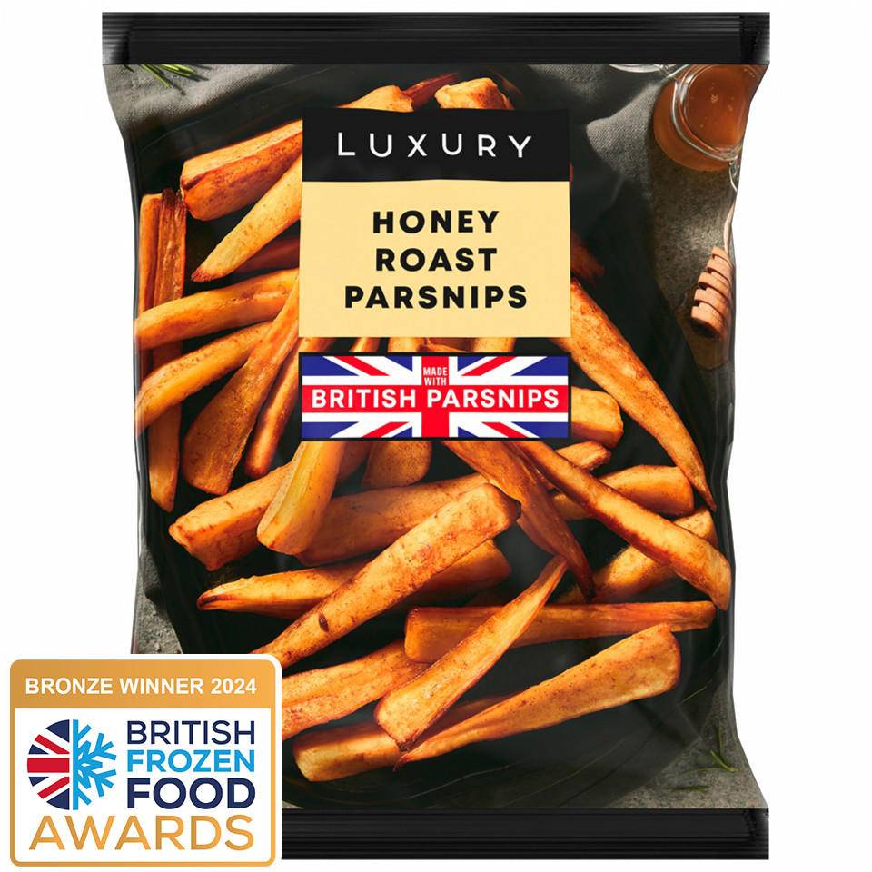 Iceland Luxury Honey Roast Parsnips (750g)