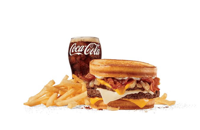 Bacon Double Sourdough Patty Melt Combo