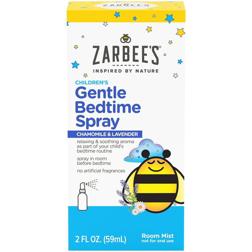 Zarbee'S Children'S Gentle Bedtime Spray - Chamomile & Lavender(2 Fluid Ou Spray)