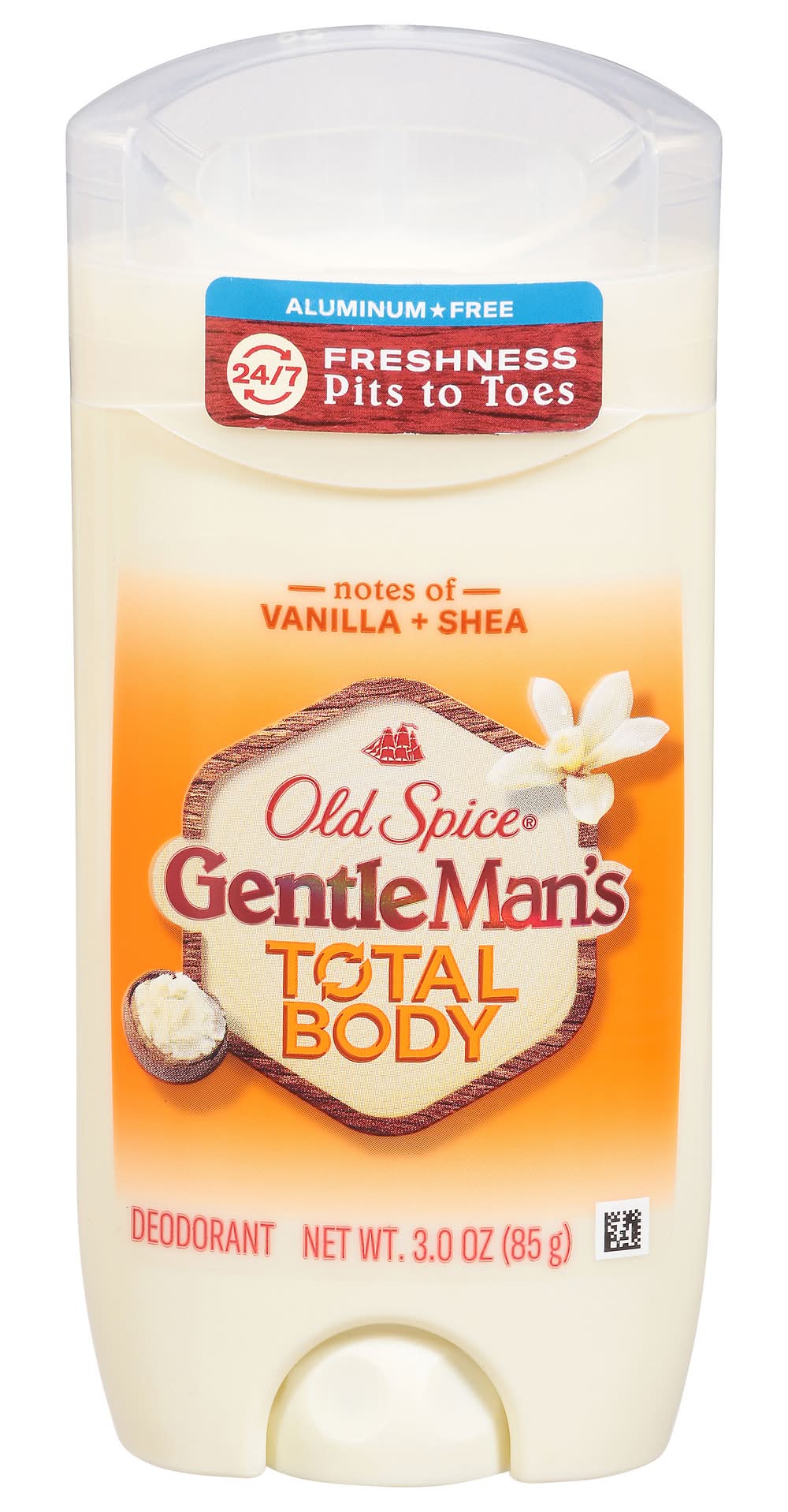 Old Spice Gentle Mans Vanilla + Shea Deodorant (3 oz)
