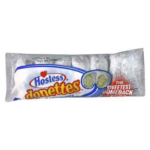 Hostess Donettes Mini Donuts - 0.5 oz x 6 pack