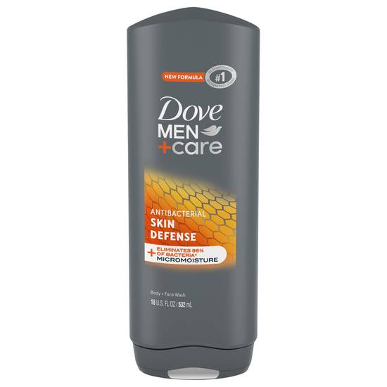 Dove Men+Care Skin Defense Hydrating Body Wash