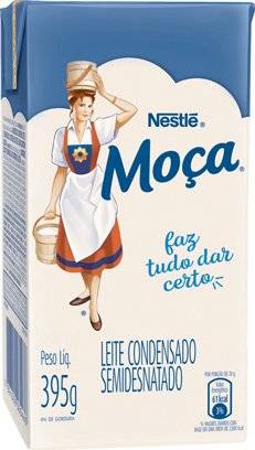 Nestlé leite condensado moça semidesnatado (395 g)