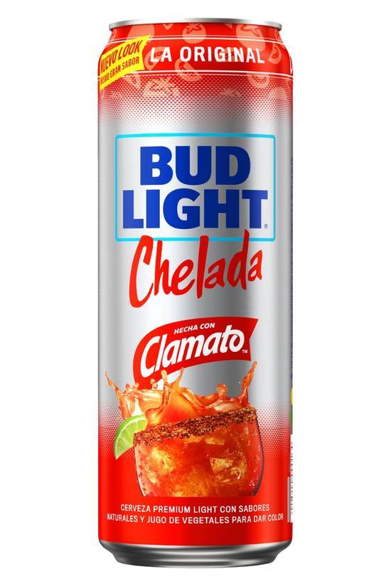 Bud Light La Original Chelada Necha Con Clamato (25 fl oz) (spicy)