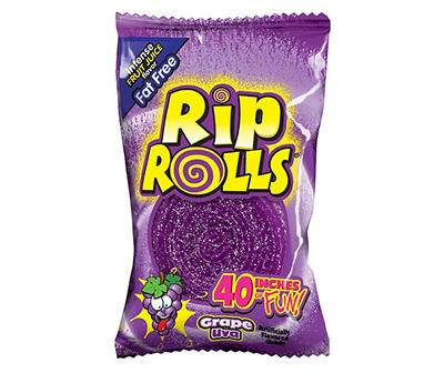 Rip Rolls Grape Candy