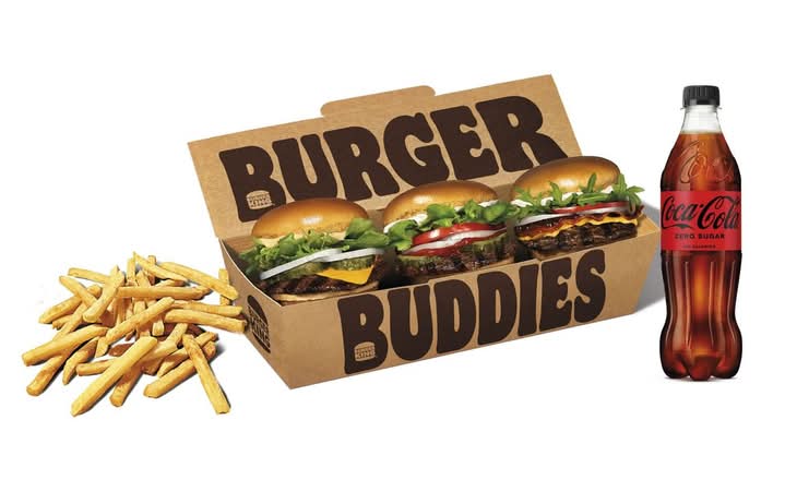 Burger Buddies 3pc Meal