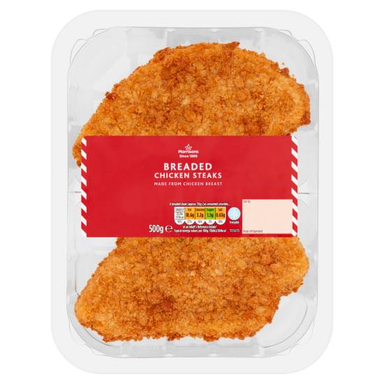 Morrisons 4 Breaded Chicken Steaks