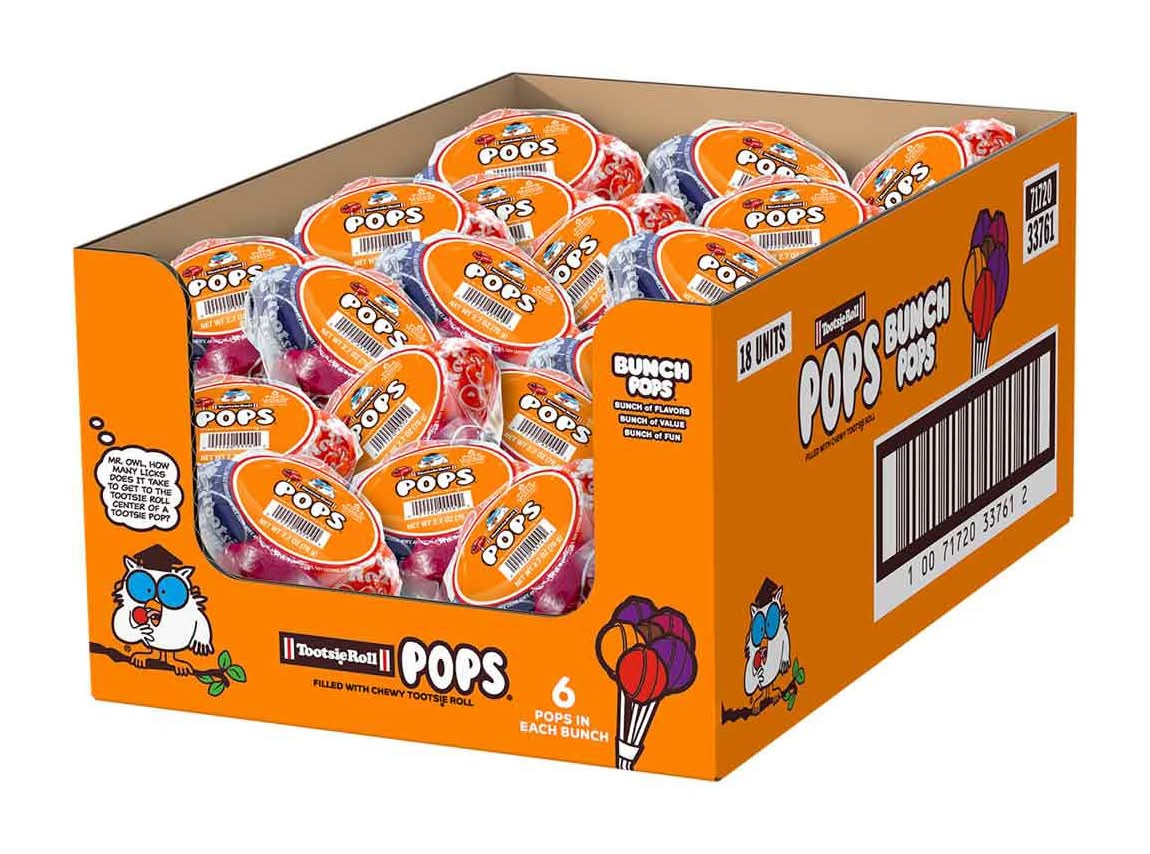 Tootsie Roll Bunch Pops 6 Pk
