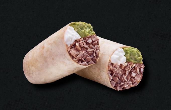 Meat Only Super Burrito Lengua