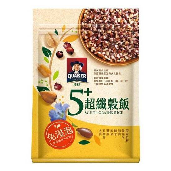 桂格免浸泡5+超纖穀飯1kg