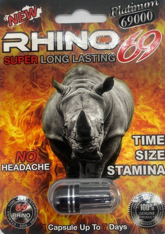 Rhino Super Long Lasting Boner Pill | Delivery Near You | Uber Eats