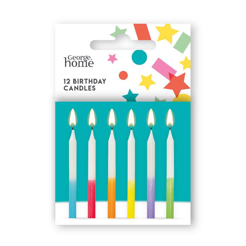 George Home Birthday Candles (12 pack)