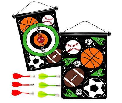 Sports Double-Sided Magnetic Canvas Target Darts Game