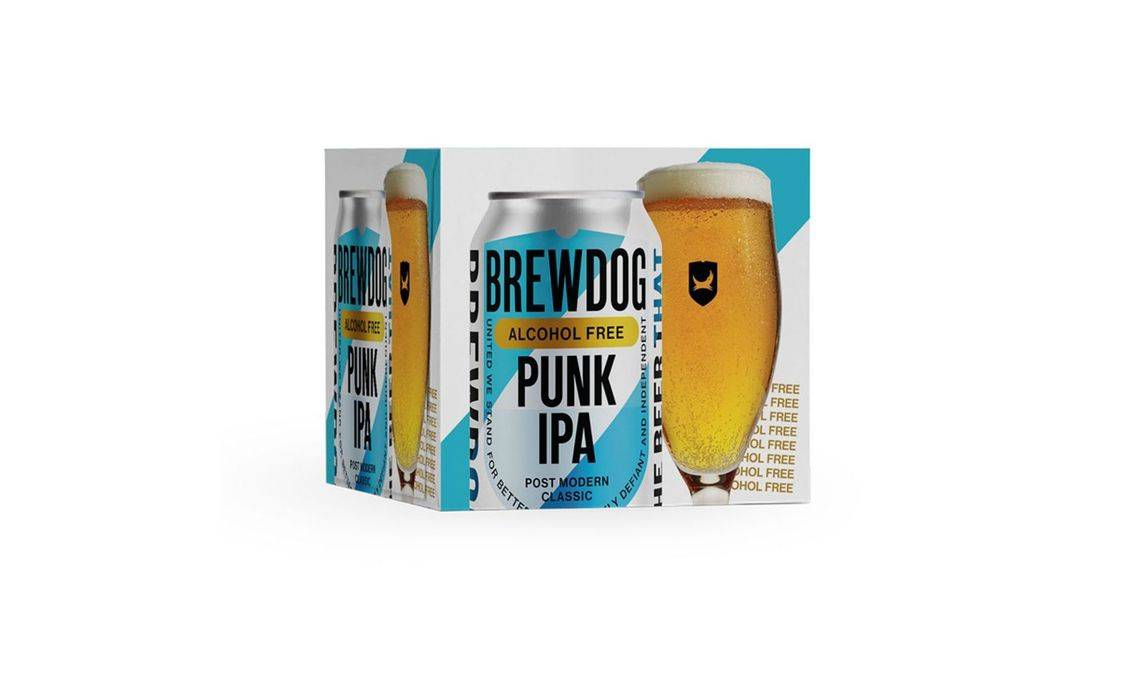 Brewdog Punk Alcohol Free IPA 4 X 330ml (406450)