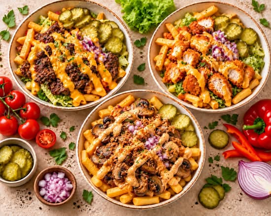 Awania Smash Burger Bowl