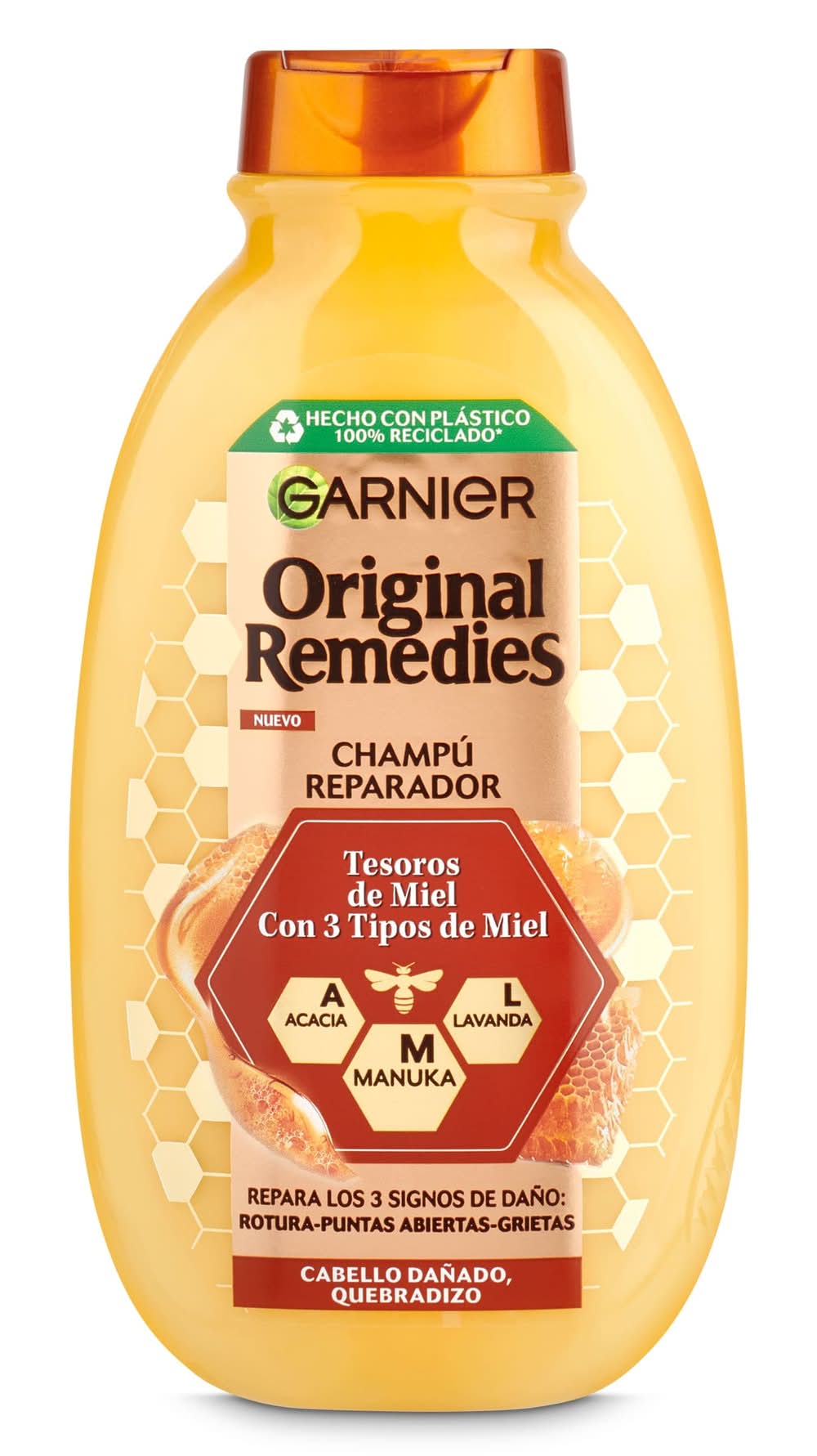 Champú Tesoros De Miel Original Remedies Botella 250 Ml