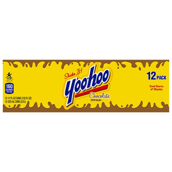 Yoo-Hoo Chocolate Drink (12 ct, 11 fl oz)