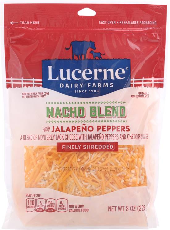 Lucerne Finely Nacho Blend Shredded Cheese (8 oz)