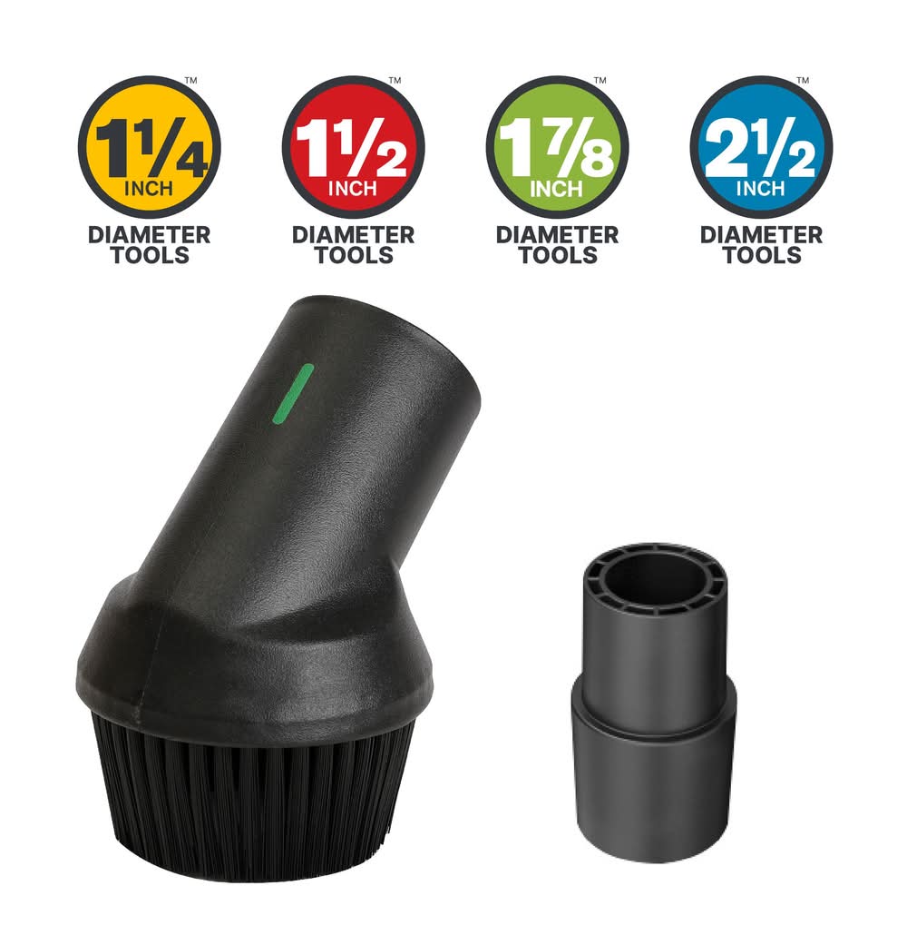 Shop-Vac 1-7/8'' ROUND BRUSH 2 -Piece Round brush