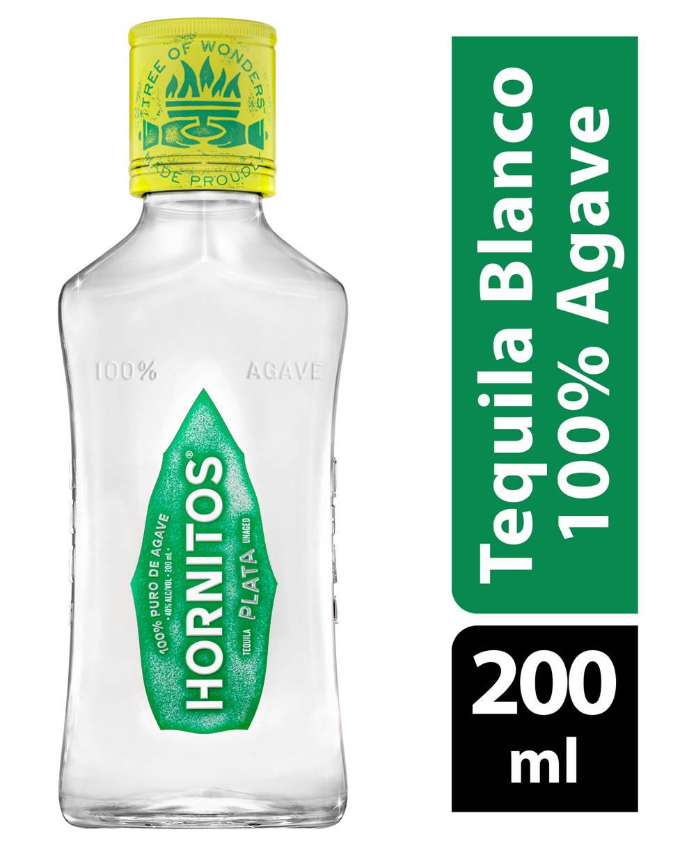 Hornitos Plata Tequila (200 ml)