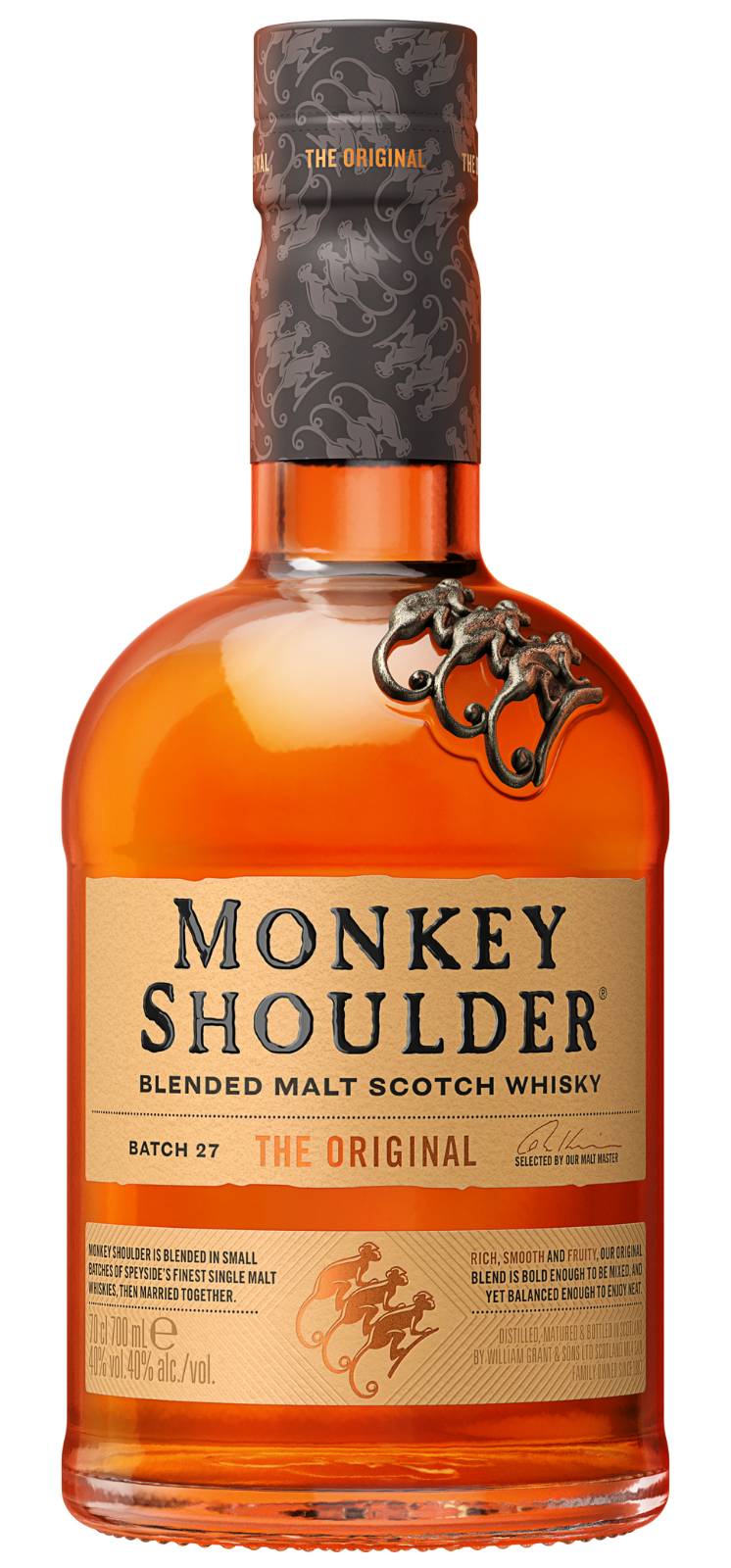 Monkey Shoulder Blended Malt Scotch Whisky 700ml