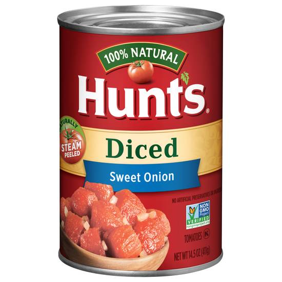 Hunt's Diced Tomatoes With Sweet Onion