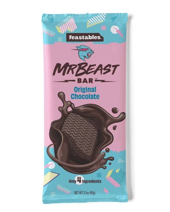 Mr Beast Feastables Original Chocolate 60g
