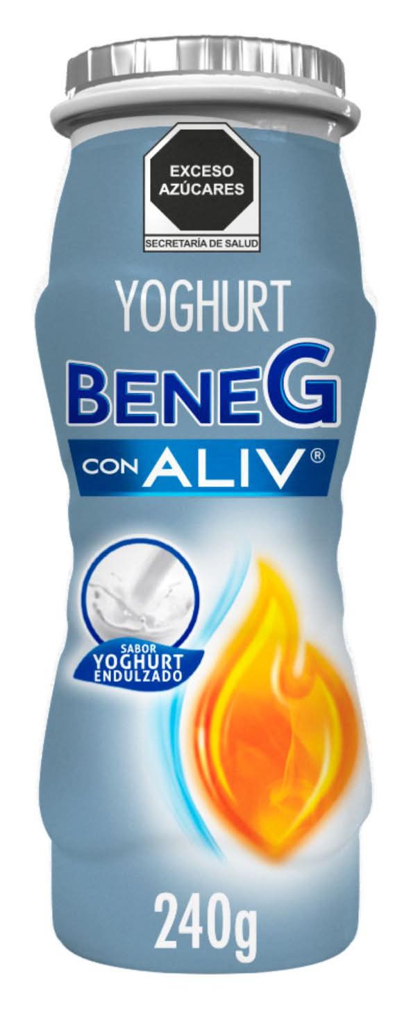 Benegastro · Yoghurt bebible endulzado con aliv (240 g)