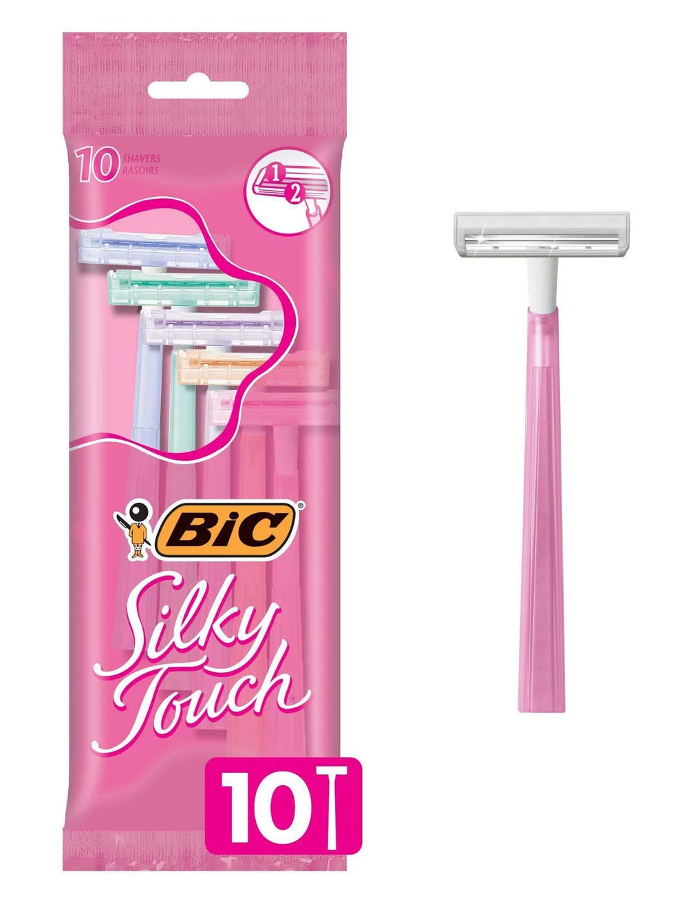 BiC Silky Touch Razors (10 ct)