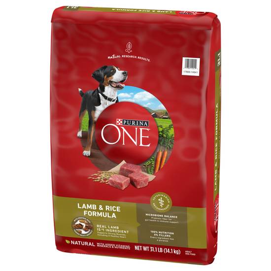 Purina One Smart Blend Lamb & Rice Formula Premium Adult Dog Food