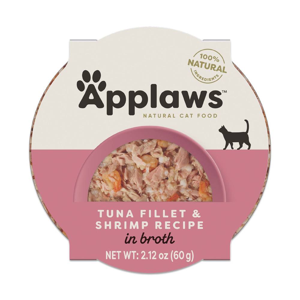 Applaws Natural Cat Food, Tuna & Shrimp (2.12 oz)