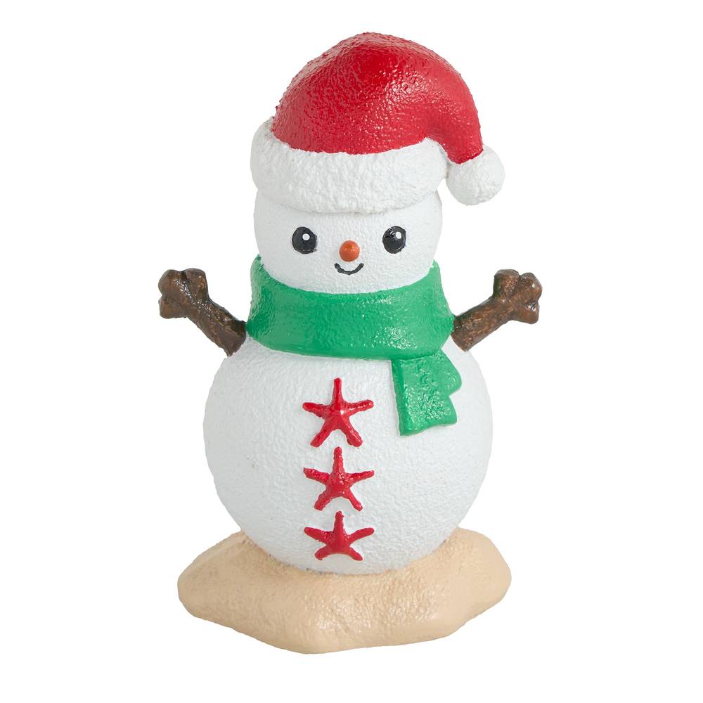 Merry & Bright Snowman Aquarium Ornament