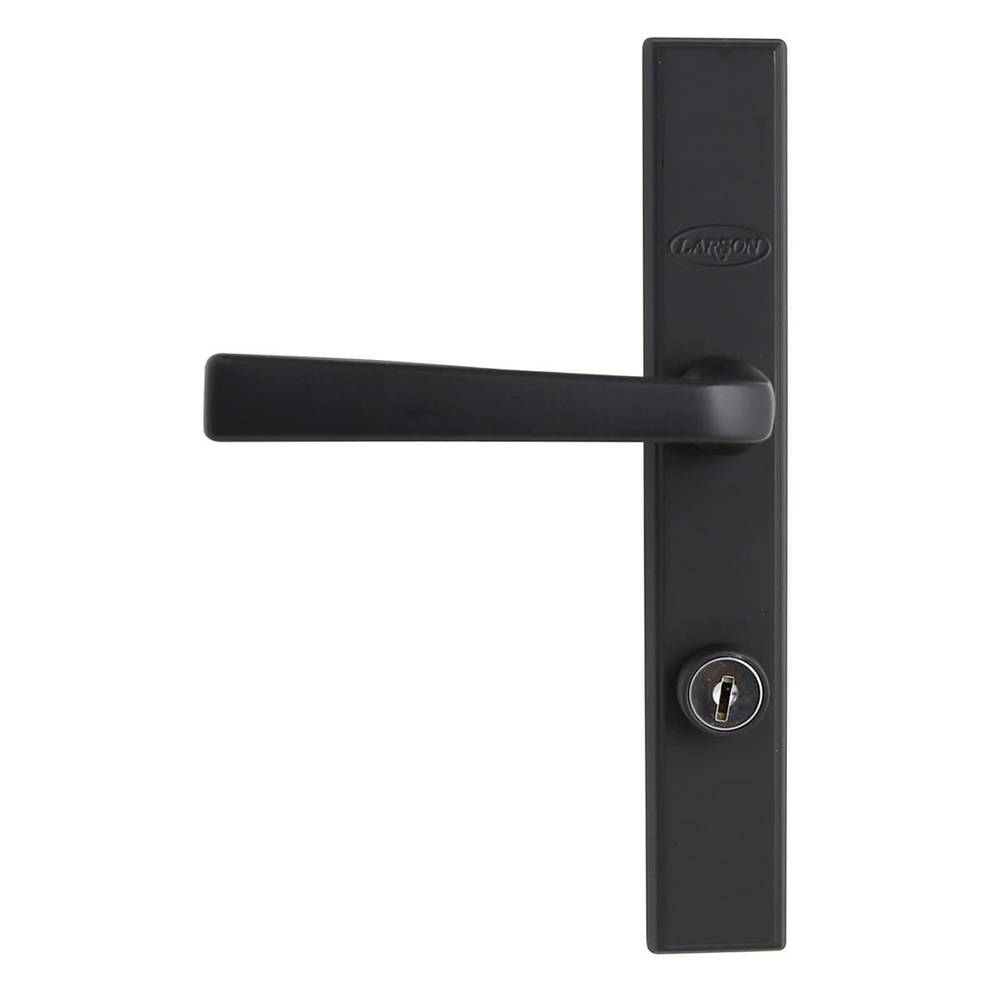 LARSON QuickFit Black Lockable Storm Door Handleset | 20298953