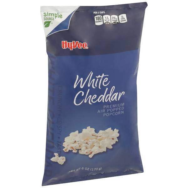 Hy-Vee White Cheddar Air Popped Popcorn