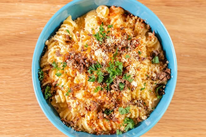 Truffle Mac + Cheese